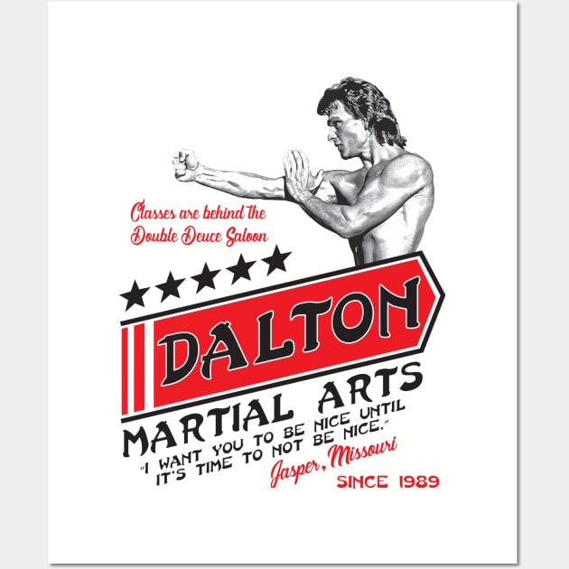 Dalton Martial Arts Wall Art by Alema Art